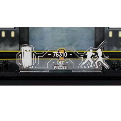 Display Case for LEGO® Star Wars™ Duel on Mandalore (75310)