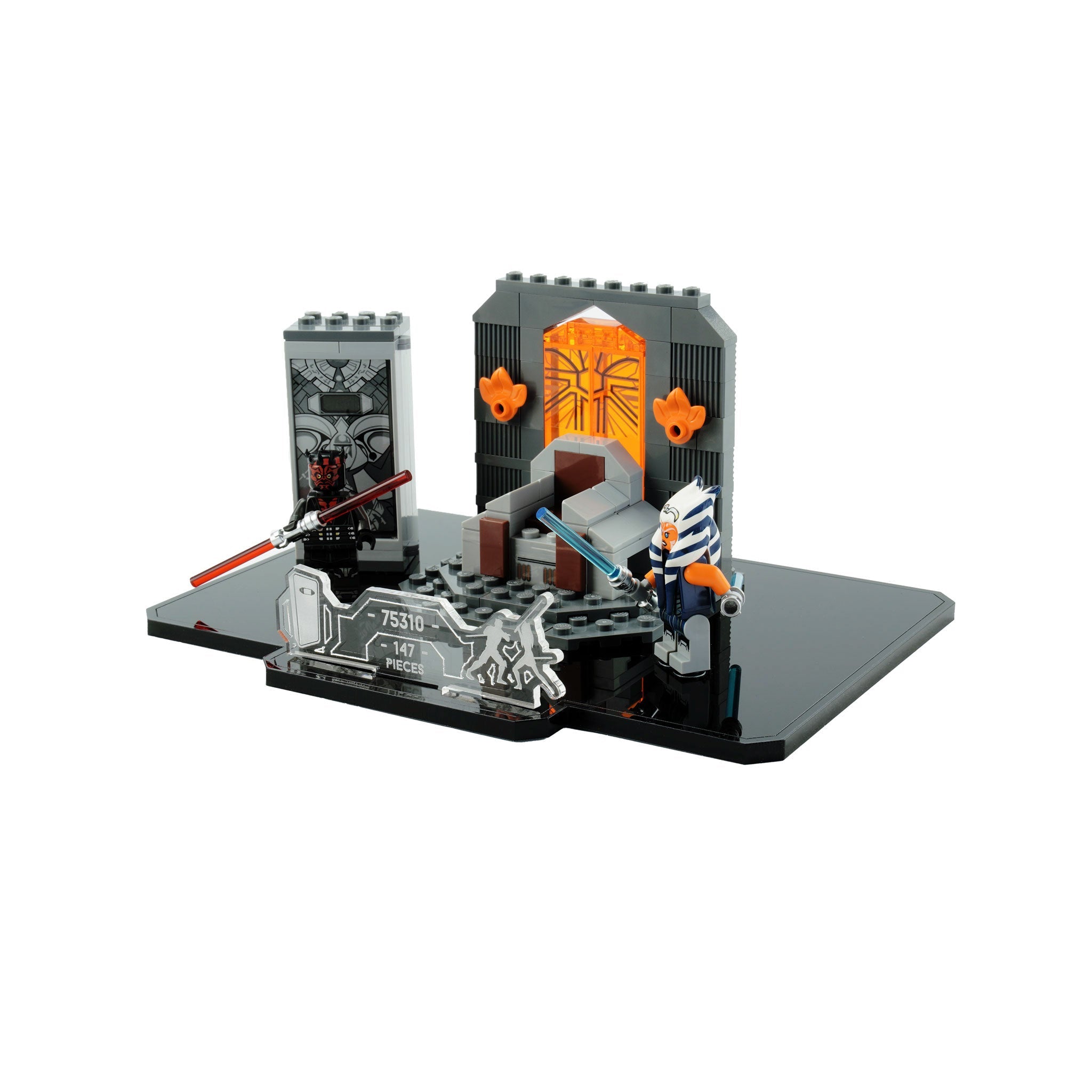 Display Case for LEGO® Star Wars™ Duel on Mandalore (75310)