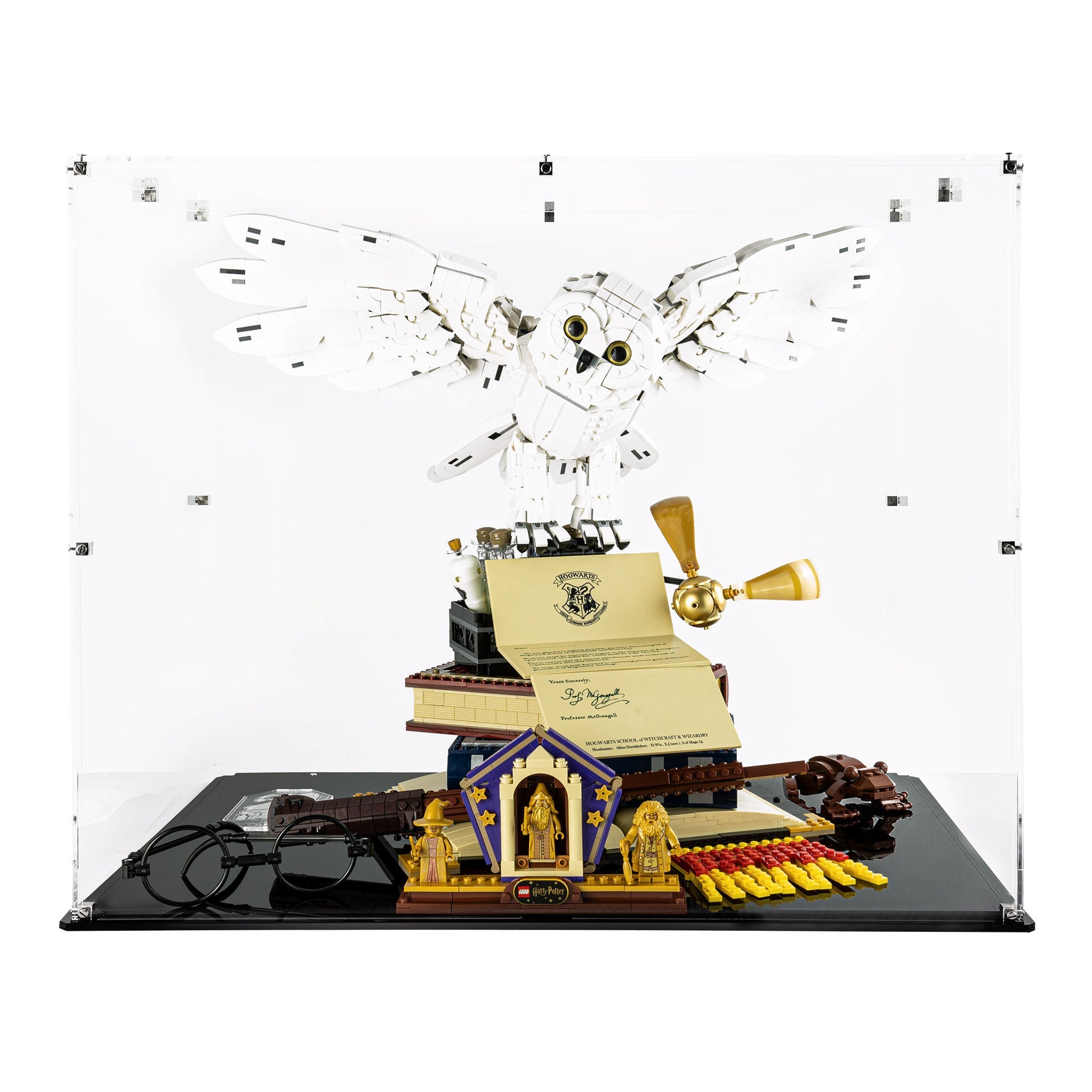 Display Case for LEGO® Hogwarts™ Icons - Collectors' Edition (76391)