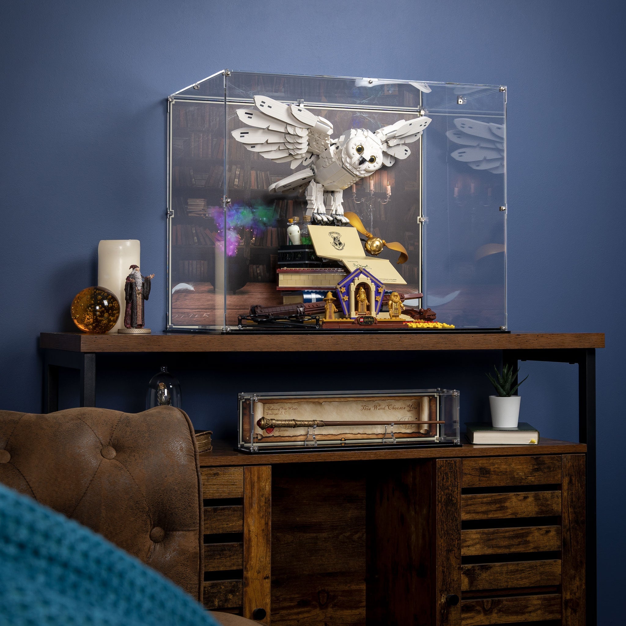 Display Case for LEGO® Hogwarts™ Icons - Collectors' Edition (76391)