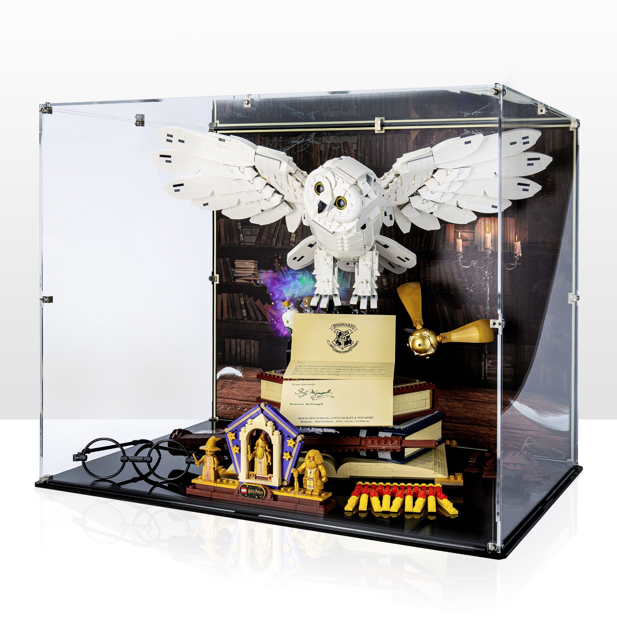 Display Case for LEGO® Hogwarts™ Icons - Collectors' Edition (76391)