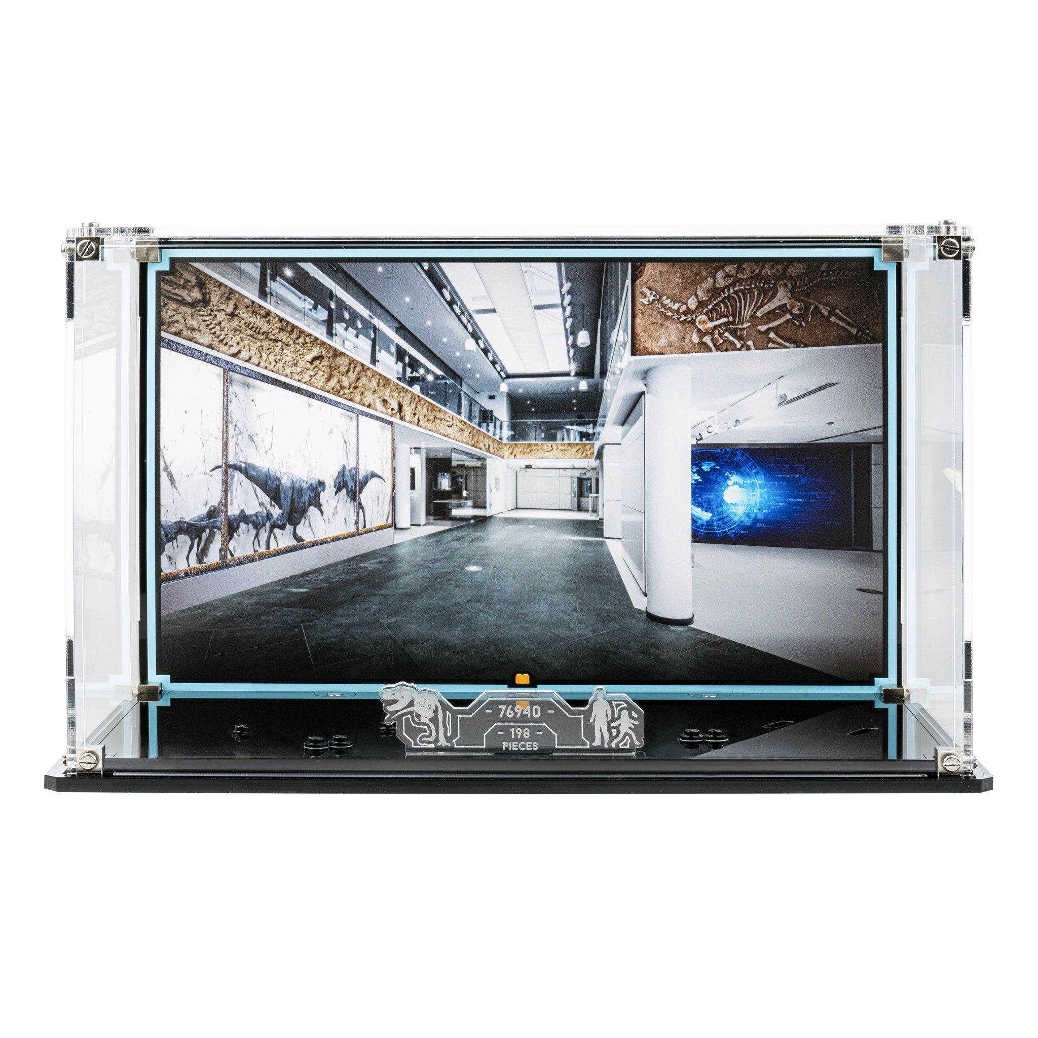 Display Case for LEGO® T. rex Dinosaur Fossil Exhibition (76940)