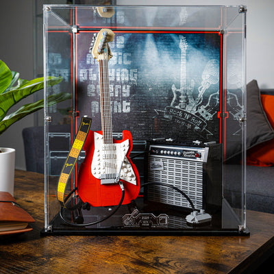 Display Case for LEGO® Ideas Fender® Stratocaster™ (21329)