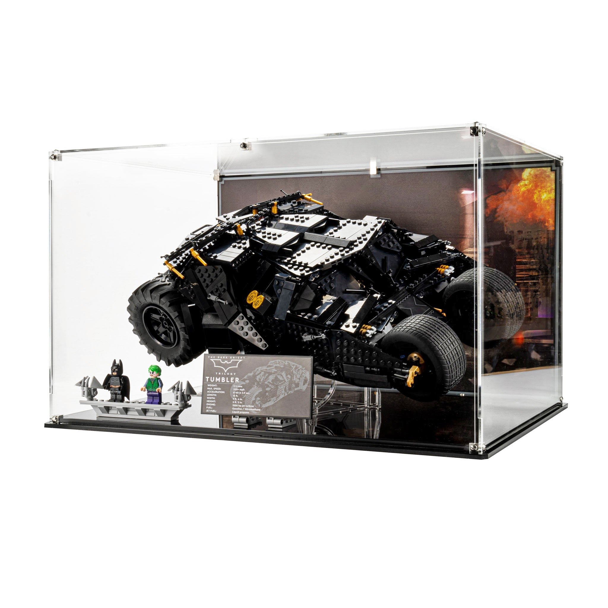 Display Case for LEGO® DC Batman™ Batmobile™ Tumbler (76240)