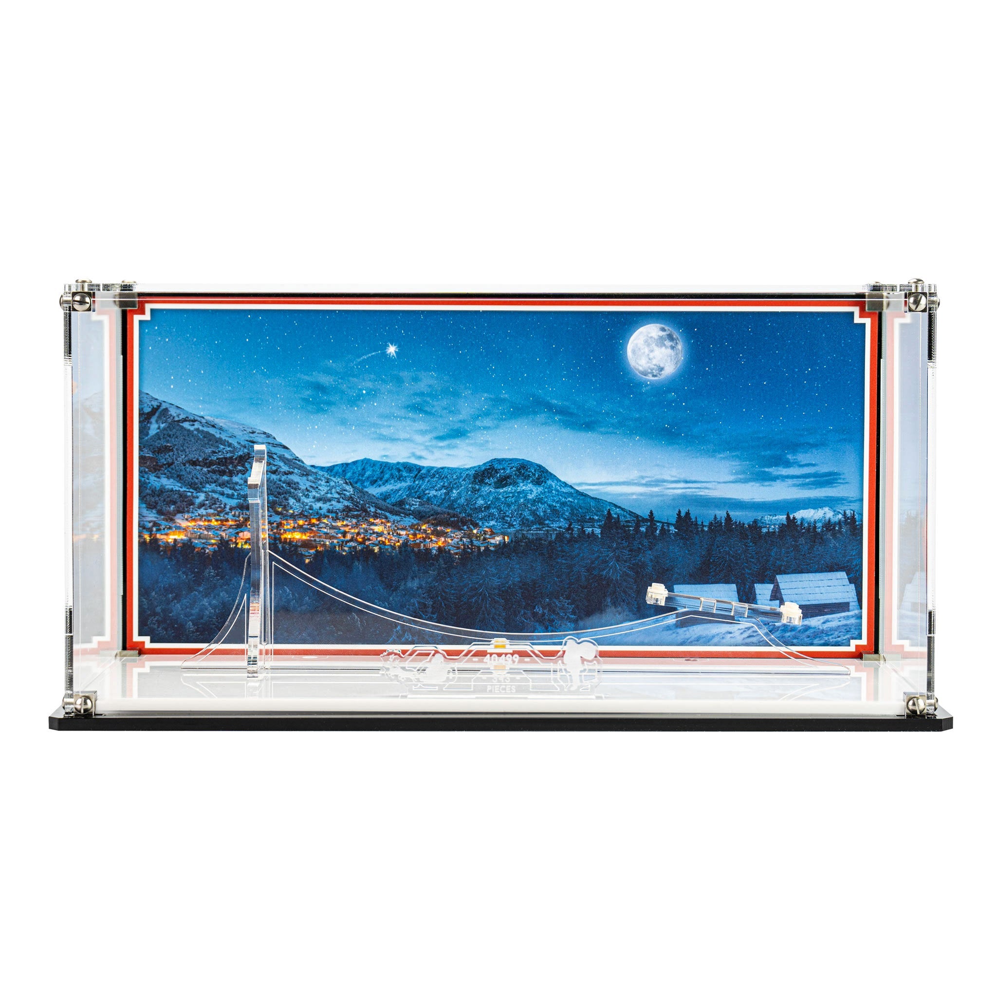 Display Case for LEGO® Santa's Sleigh (40499)