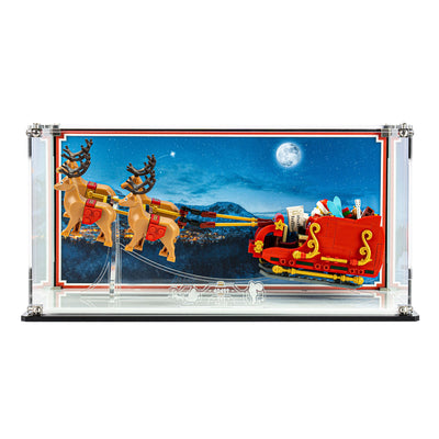 Display Case for LEGO® Santa's Sleigh (40499)