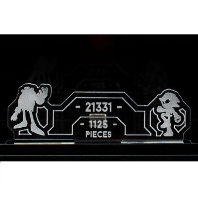 Wall Mounted Display Case for LEGO® IDEAS: Sonic the Hedgehog™ – Green Hill Zone (21331)