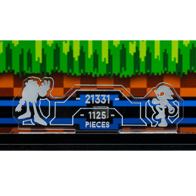 Wall Mounted Display Case for LEGO® IDEAS: Sonic the Hedgehog™ – Green Hill Zone (21331)