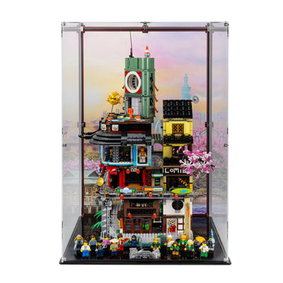 Display Case for LEGO® NINJAGO® City (70620)