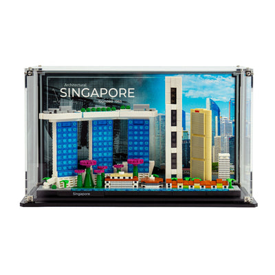 Display Case for LEGO® Architecture: Singapore Skyline (21057)