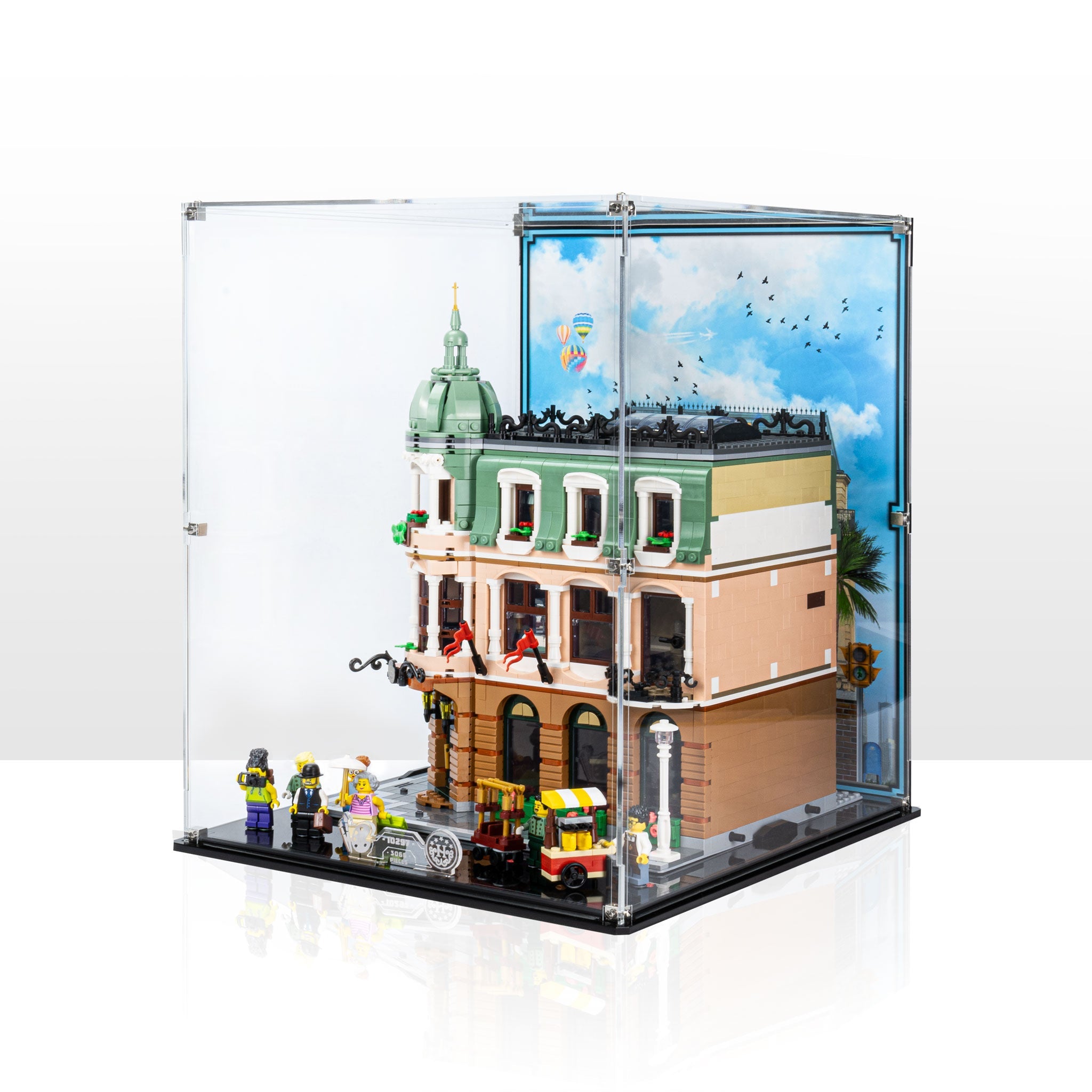 Display Case for LEGO® Boutique Hotel (10297)