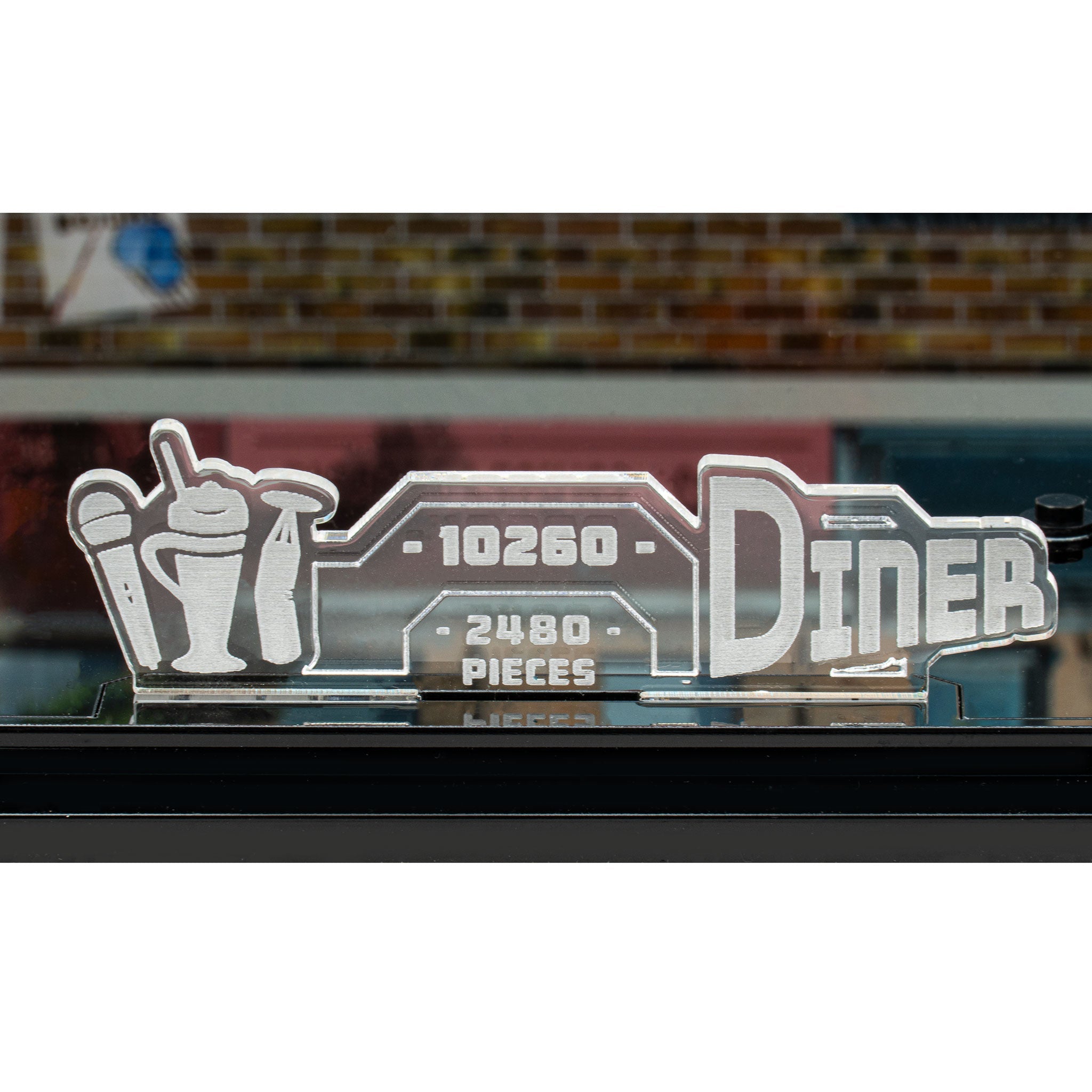 Display Case for LEGO® Downtown Diner (10260)