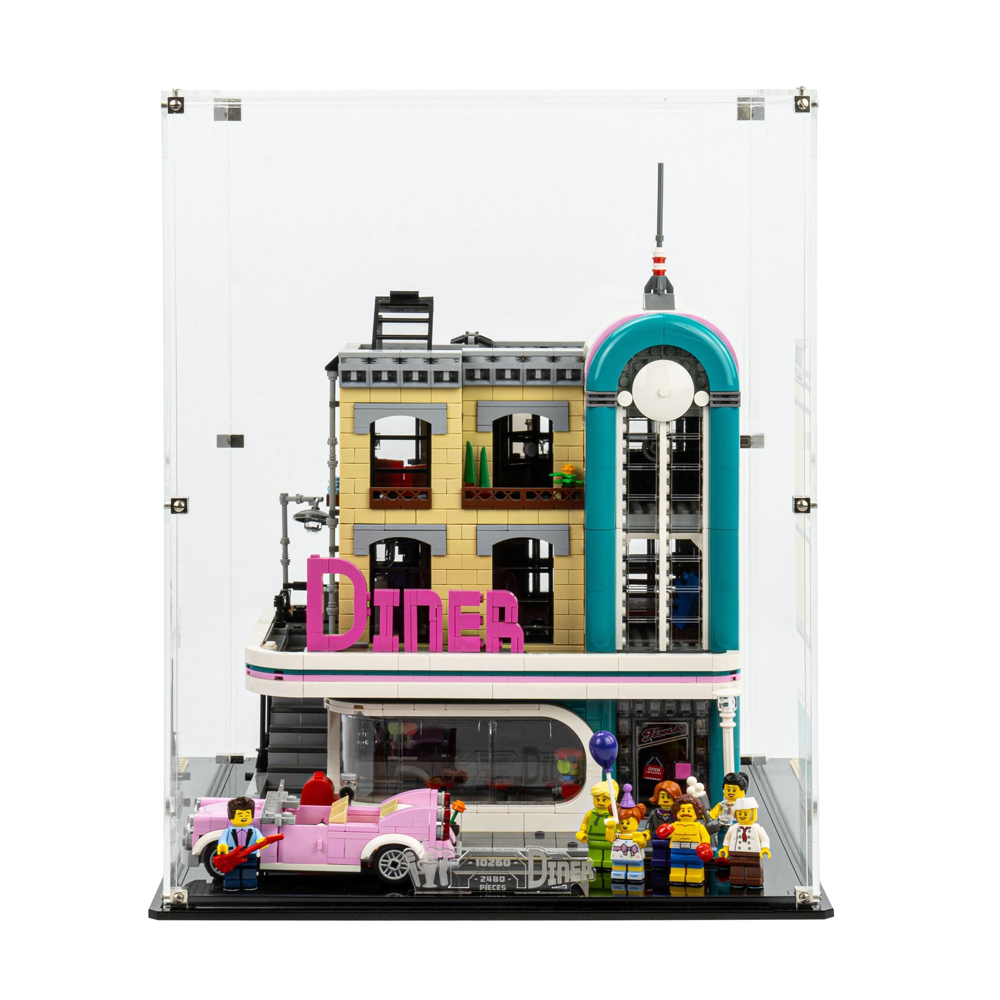 Display Case for LEGO® Downtown Diner (10260)