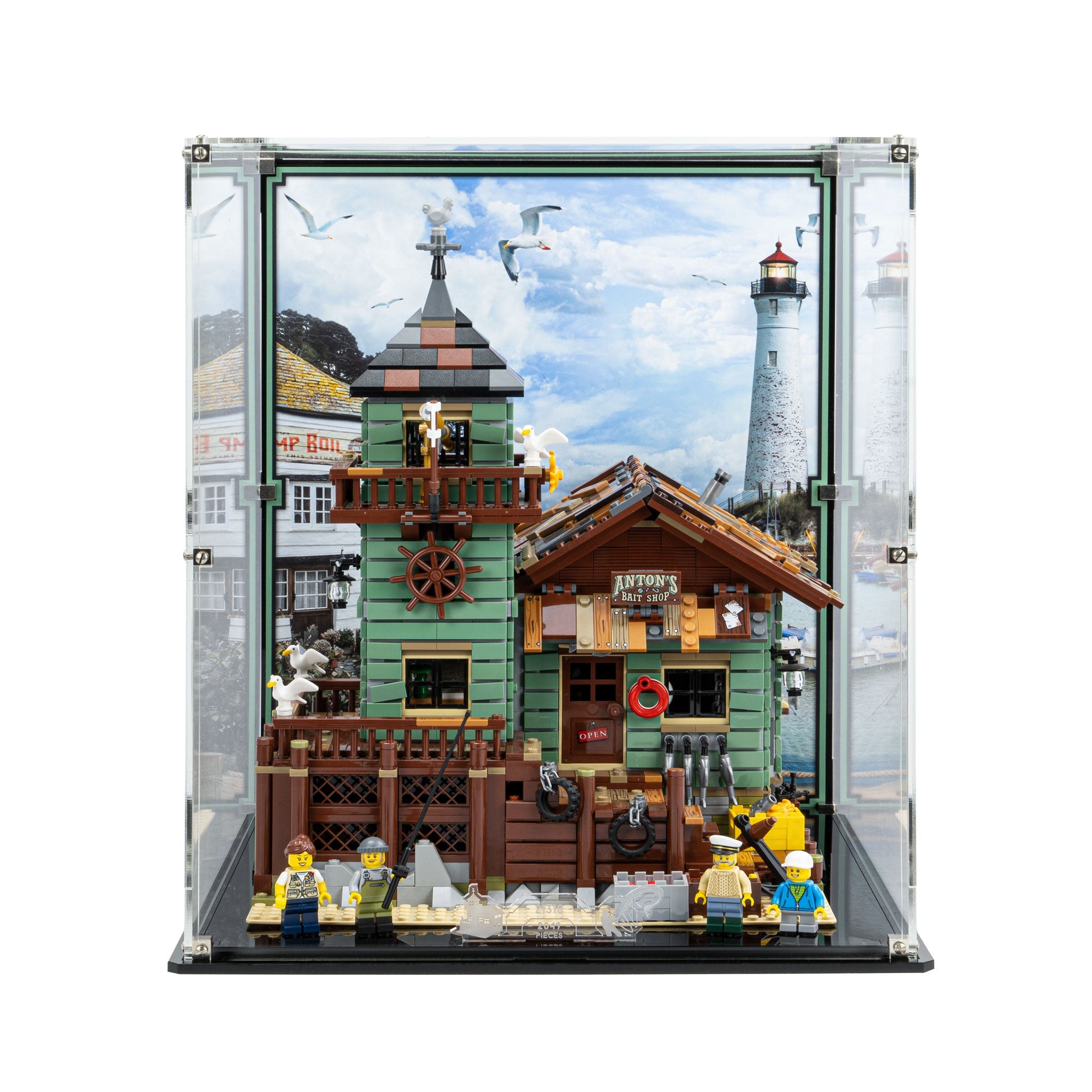 Display Case for LEGO® Old Fishing Store (21310)