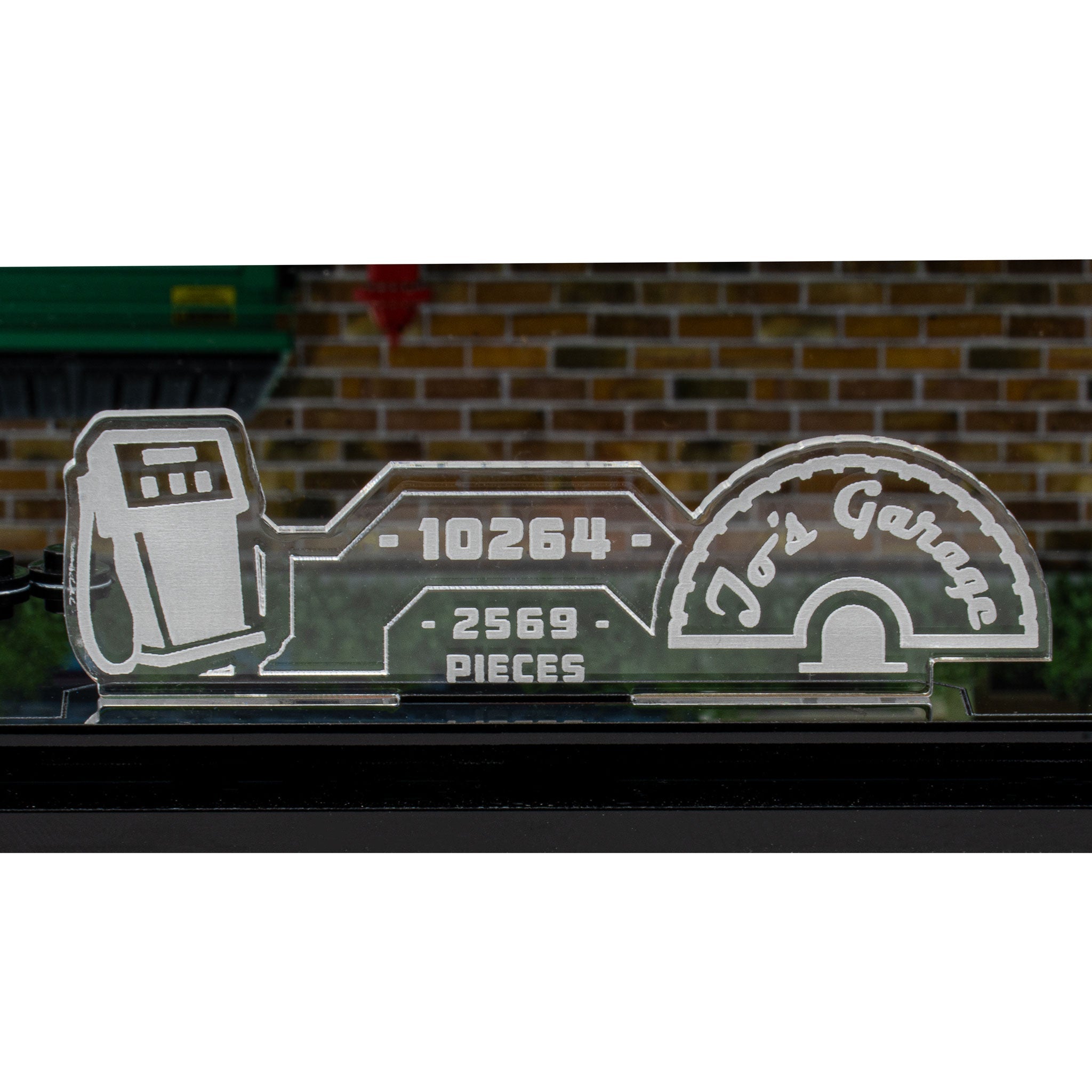 Display Case for LEGO® Corner Garage (10264)