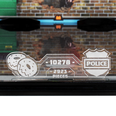 Display Case for LEGO® Police Station (10278)