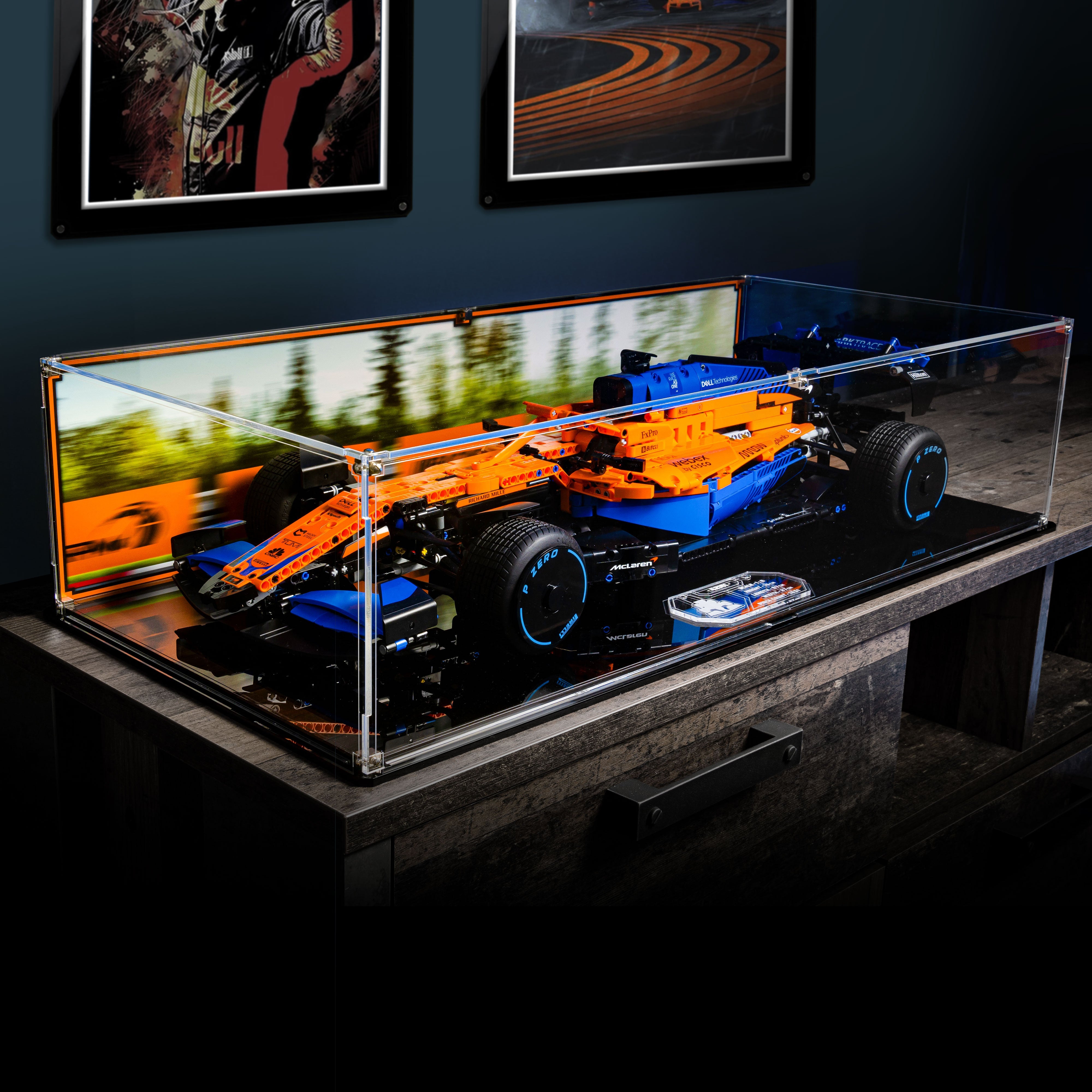 Display Case for LEGO® Technic: McLaren Formula 1™ Race Car (42141)