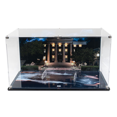 Display Case for LEGO® Back to the Future Time Machine (10300)
