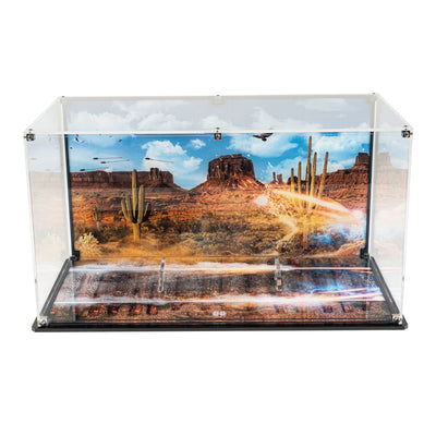 Display Case for LEGO® Back to the Future Time Machine (10300)