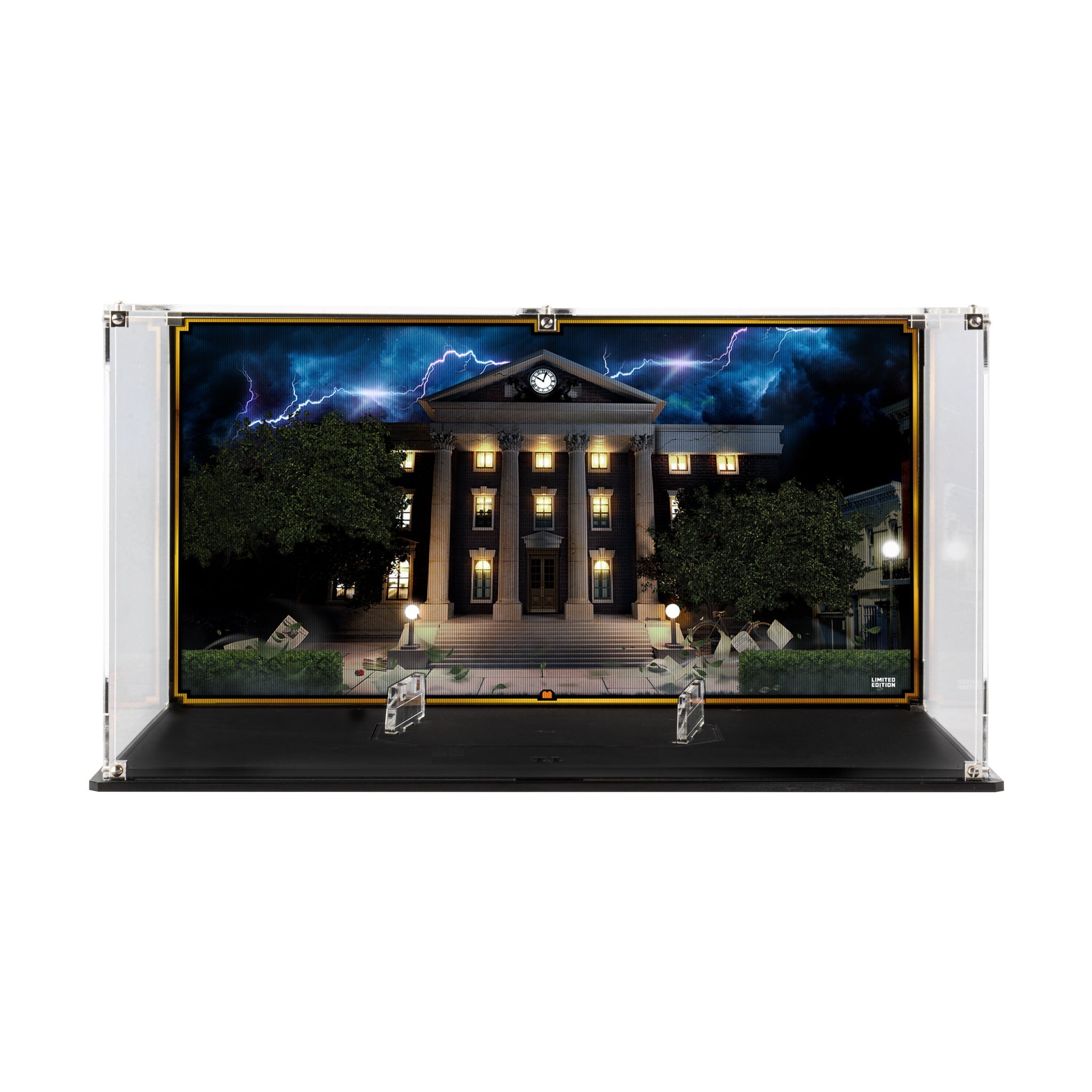 Limited Edition Display Case for LEGO® Back to the Future Time Machine (10300)