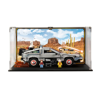 Limited Edition Display Case for LEGO® Back to the Future Time Machine (10300)