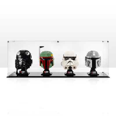 Display Case for four LEGO® Helmets
