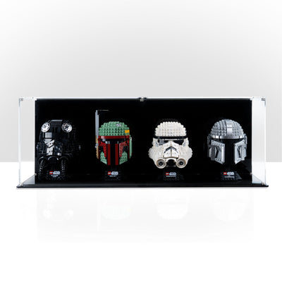 Display Case for four LEGO® Helmets