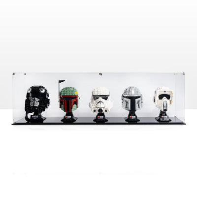 Display Case for five LEGO® Helmets