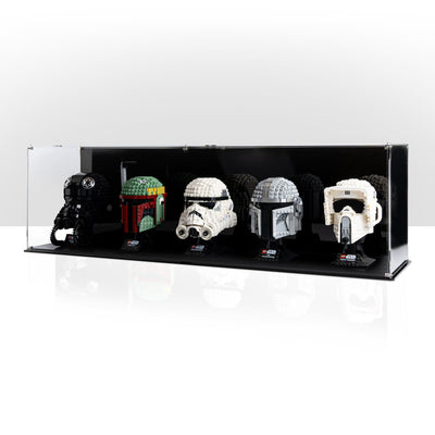 Display Case for five LEGO® Helmets