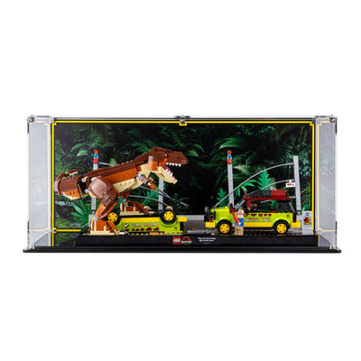Display Case for LEGO® T. rex Breakout (76956)