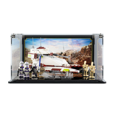 Display Case for LEGO® Star Wars™ Republic Fighter Tank™ (75342)