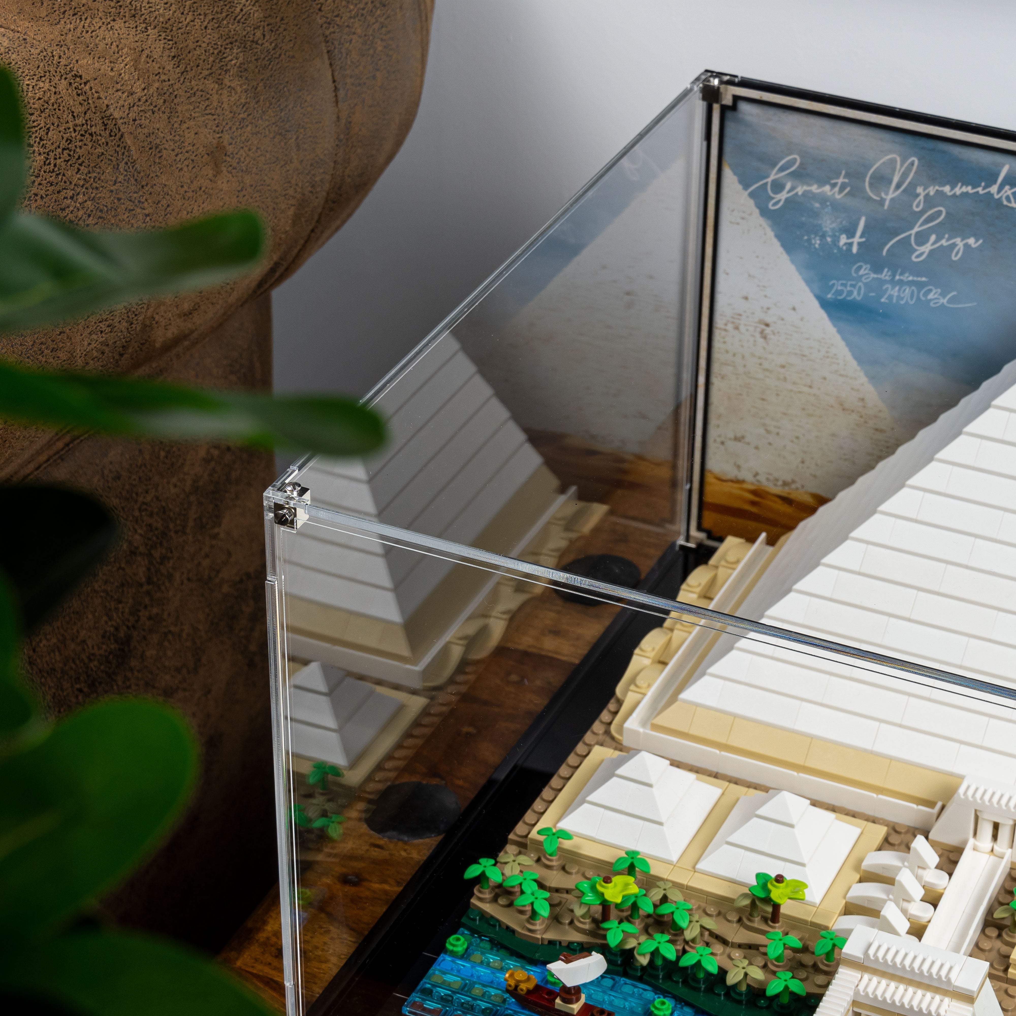Display Case for LEGO® Architecture: Pyramid of Giza (21058)