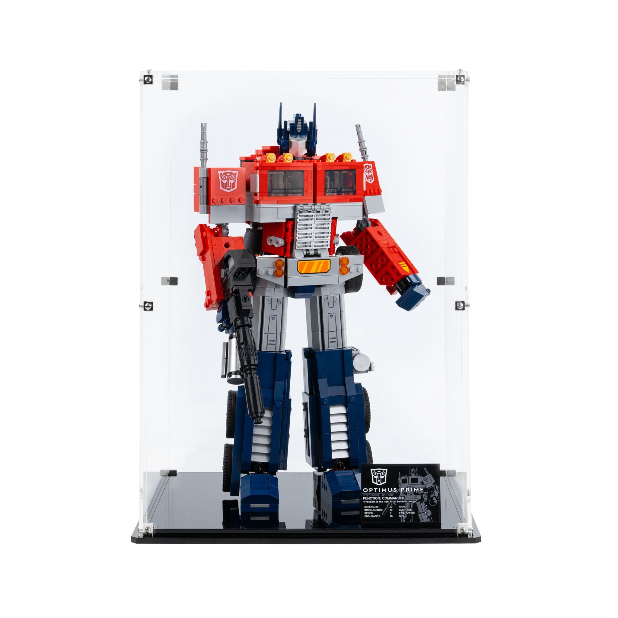 Display Case for LEGO® Optimus Prime (10302)