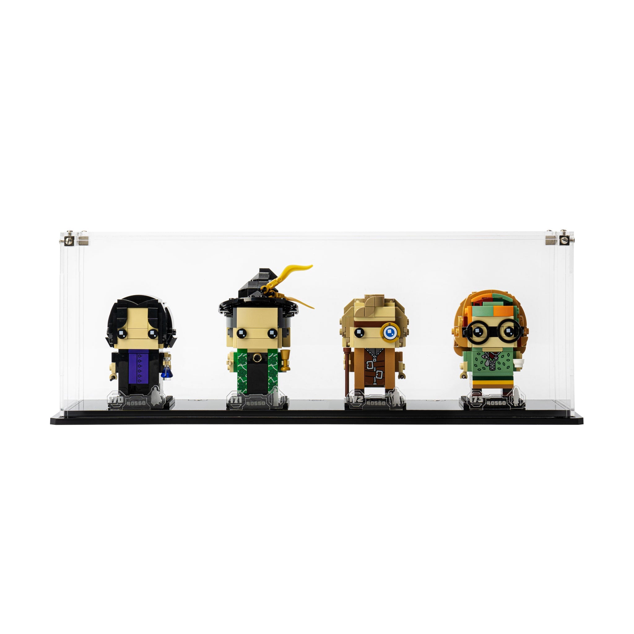 Display Case for LEGO® Brickheadz Harry Potter Professors of Hogwarts (40560)