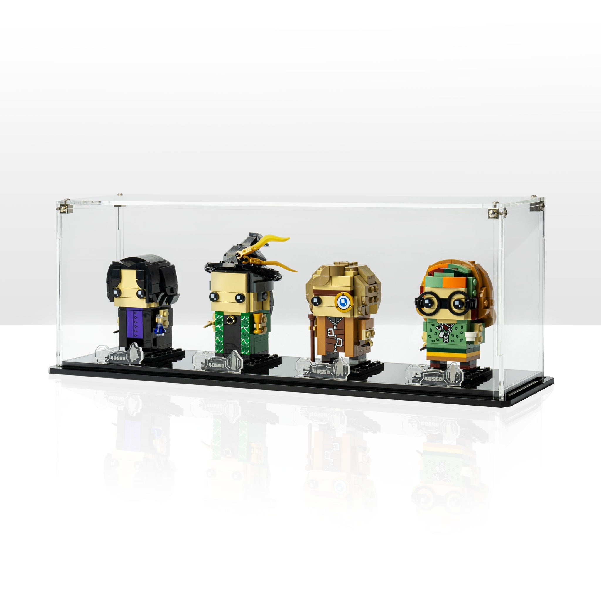 Display Case for LEGO® Brickheadz Harry Potter Professors of Hogwarts (40560)