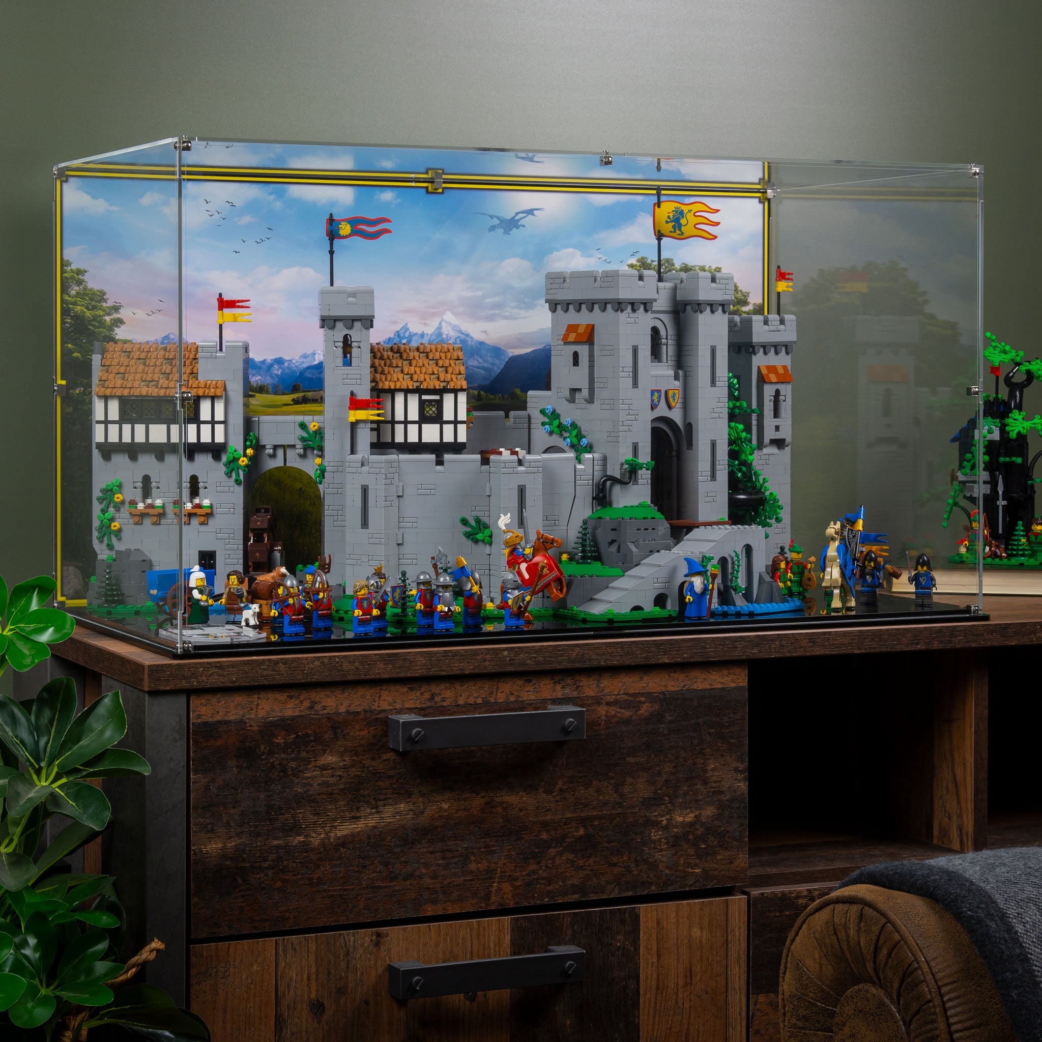 Display Case for LEGO® Lion Knights' Castle (10305)