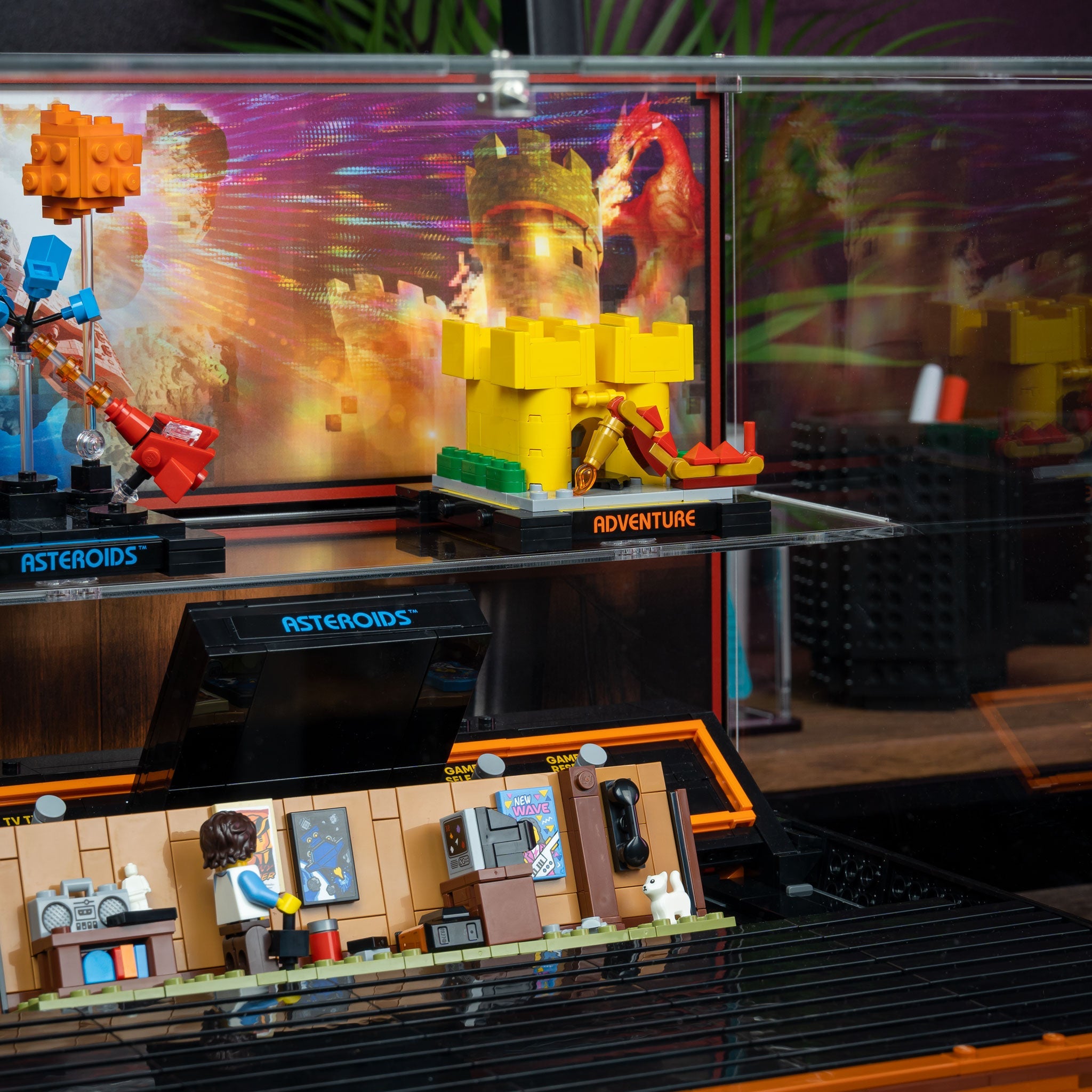 Display Case for LEGO® Atari® 2600 Console (10306)