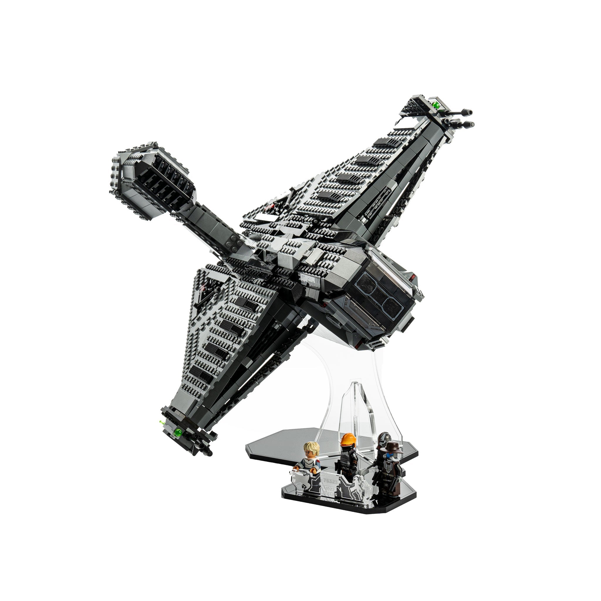Display Stand for LEGO® Star Wars™ The Justifier (75323)