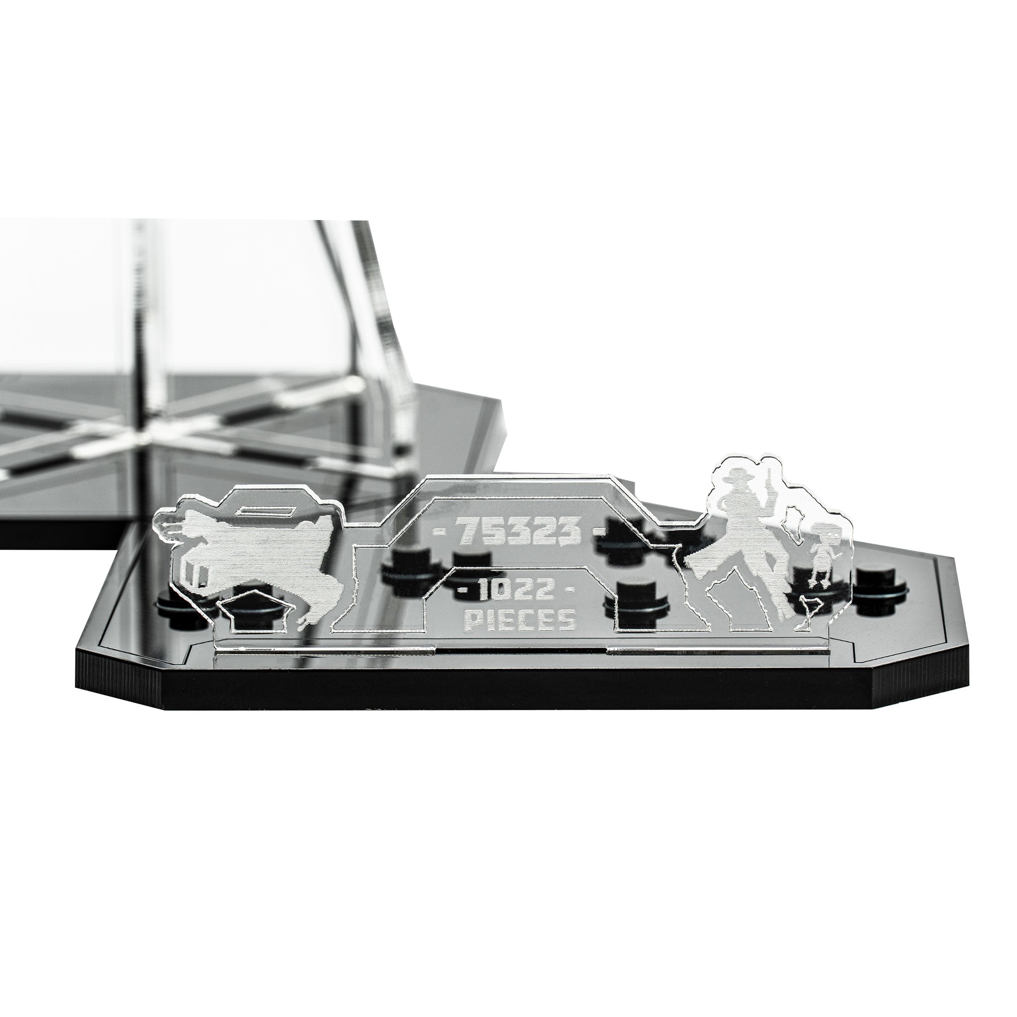 Display Stand for LEGO® Star Wars™ The Justifier (75323)