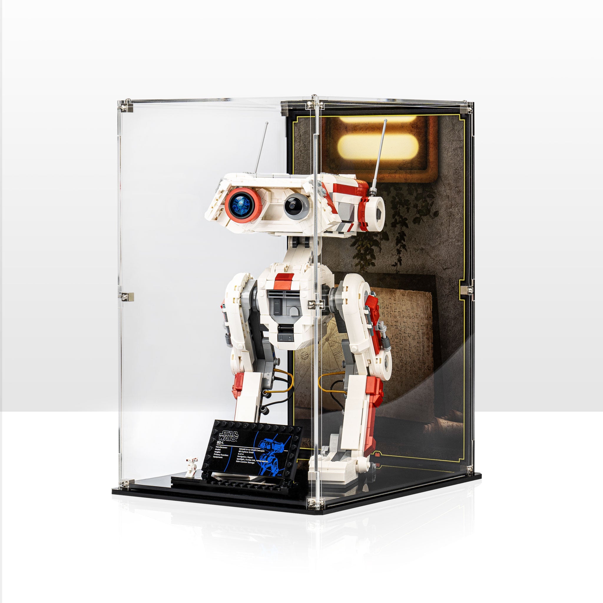 Display Case for LEGO® Star Wars BD-1 (75335)