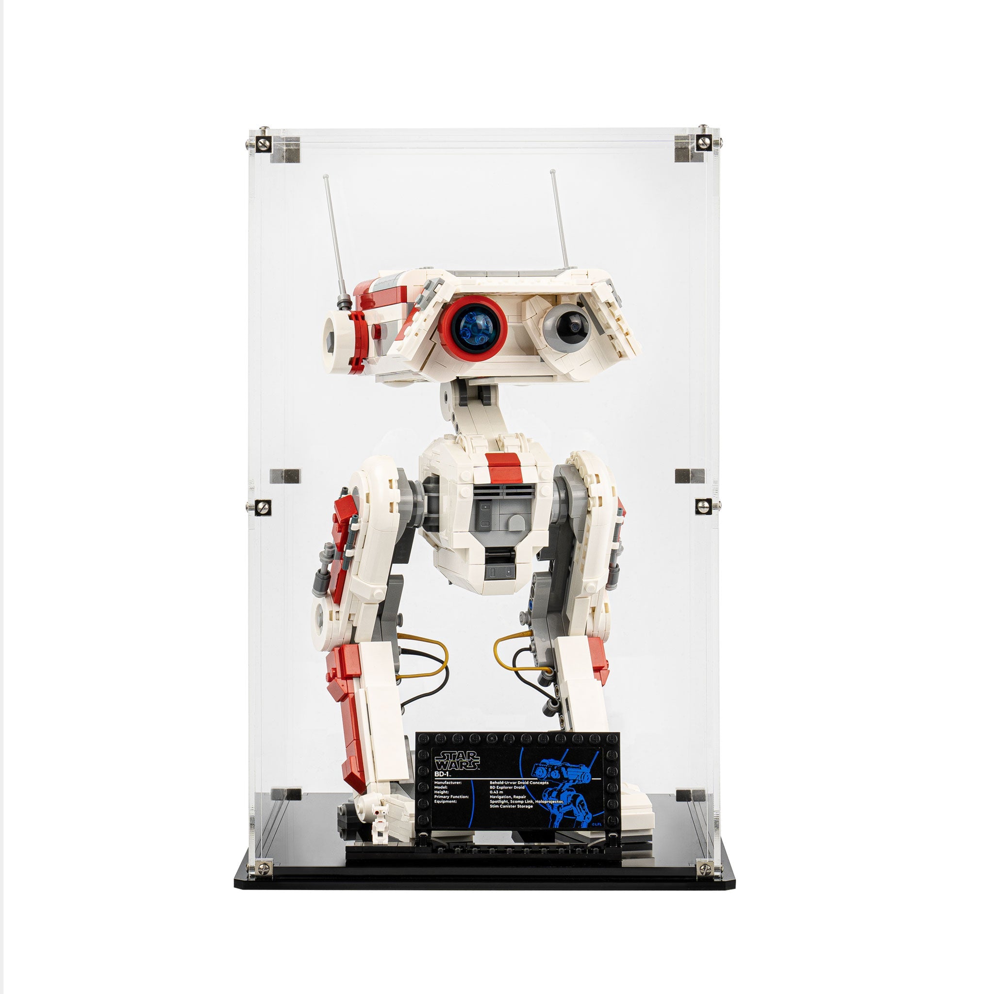 Display Case for LEGO® Star Wars BD-1 (75335)