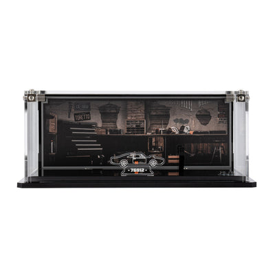 Display Case for LEGO® Speed Champions Fast & Furious 1970 Dodge Charger R/T (76912)