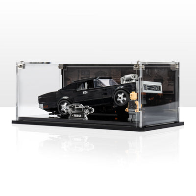 Display Case for LEGO® Speed Champions Fast & Furious 1970 Dodge Charger R/T (76912)