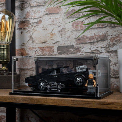 Display Case for LEGO® Speed Champions Fast & Furious 1970 Dodge Charger R/T (76912)