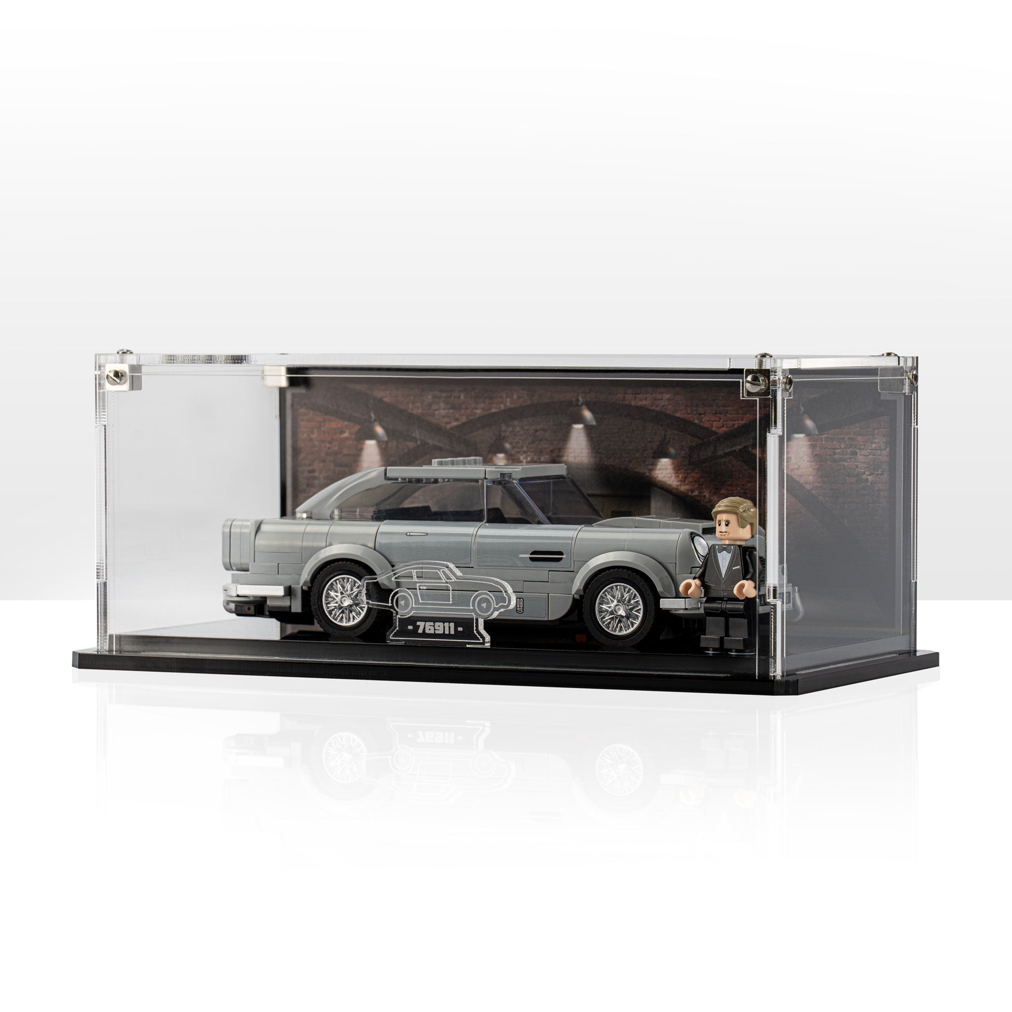 Display Case for LEGO® Speed Champions Aston Martin DB5 (76911)