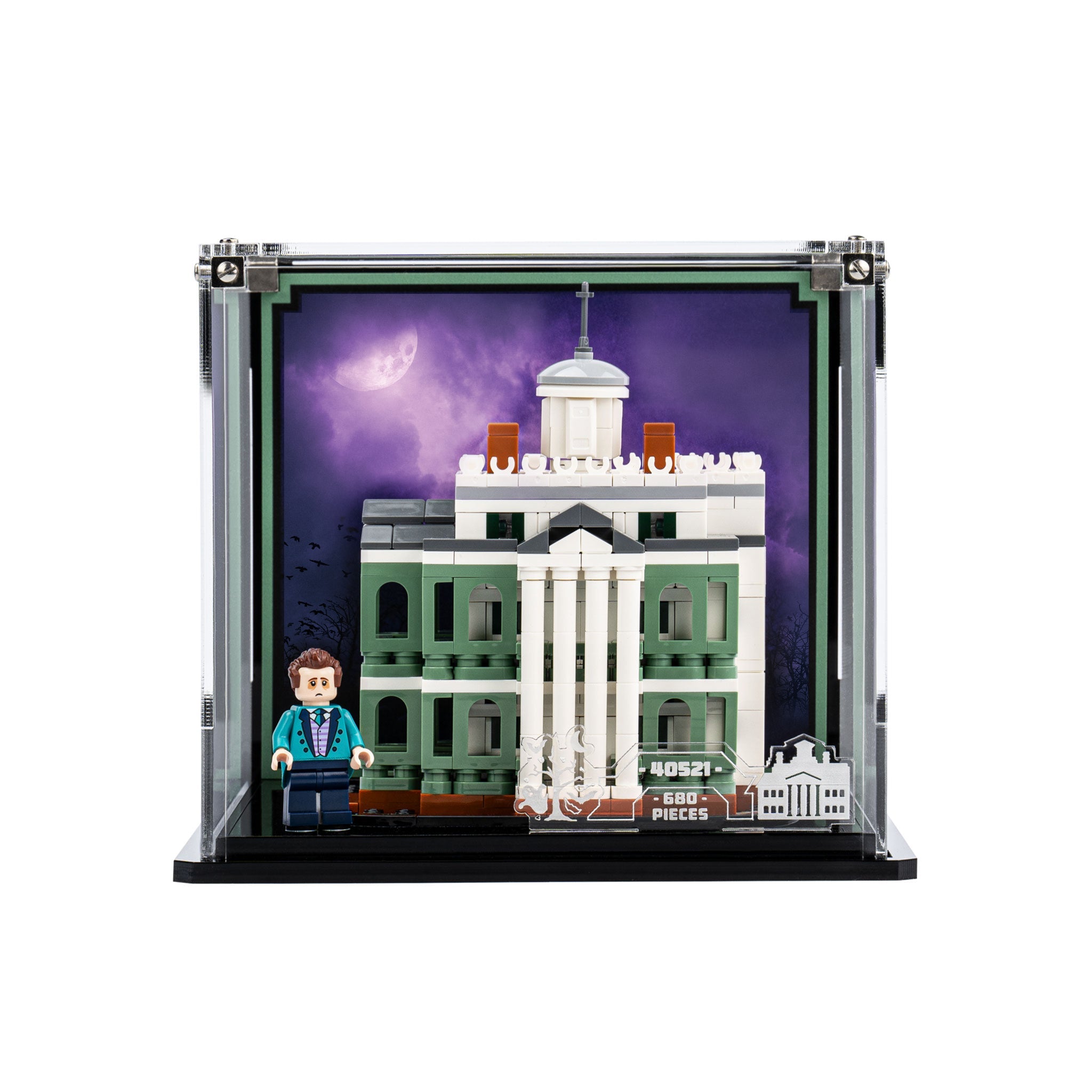Display Case for LEGO® Mini Disney The Haunted Mansion (40521)