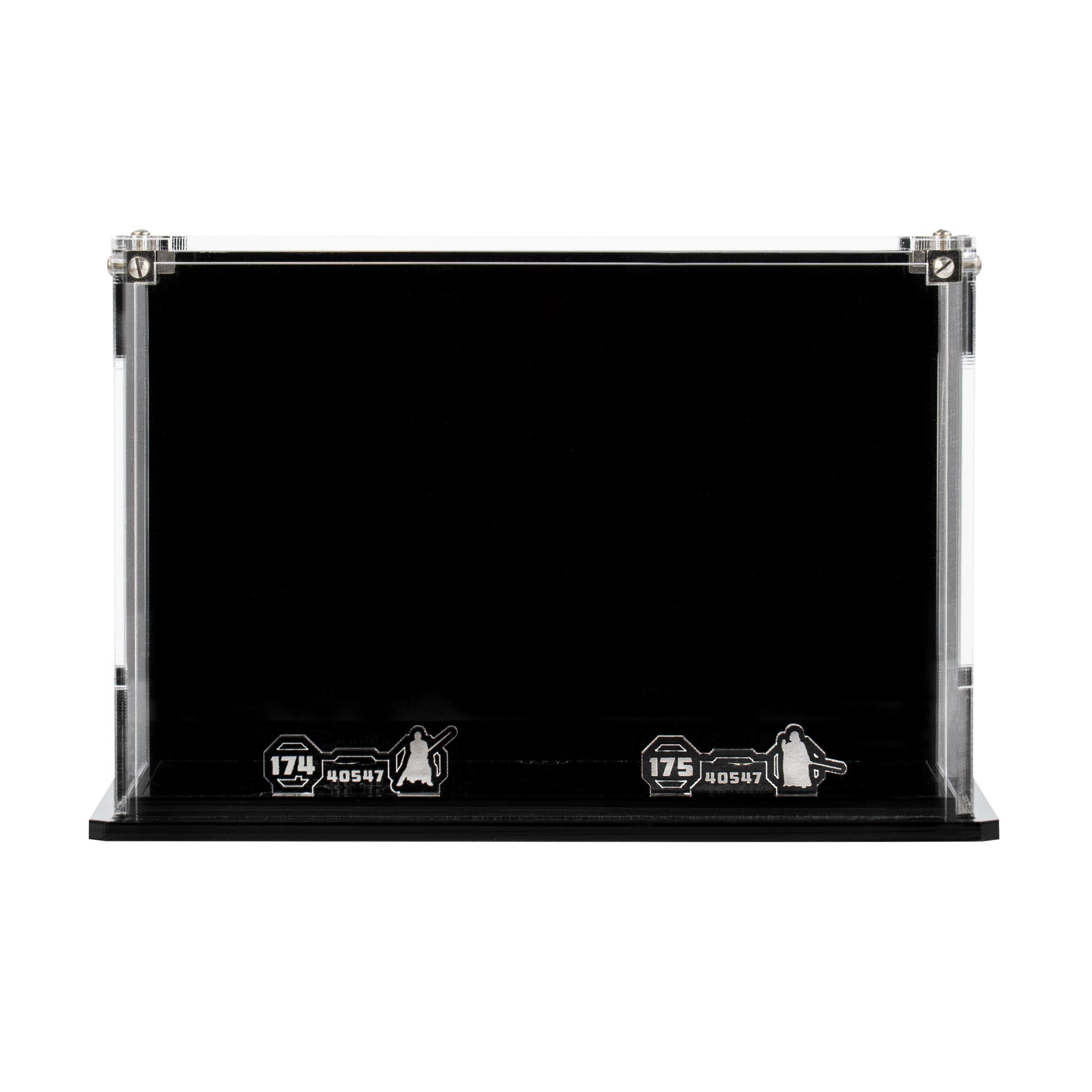 Display Case for LEGO® Brickheadz Obi-Wan Kenobi™ & Darth Vader™ (40547)