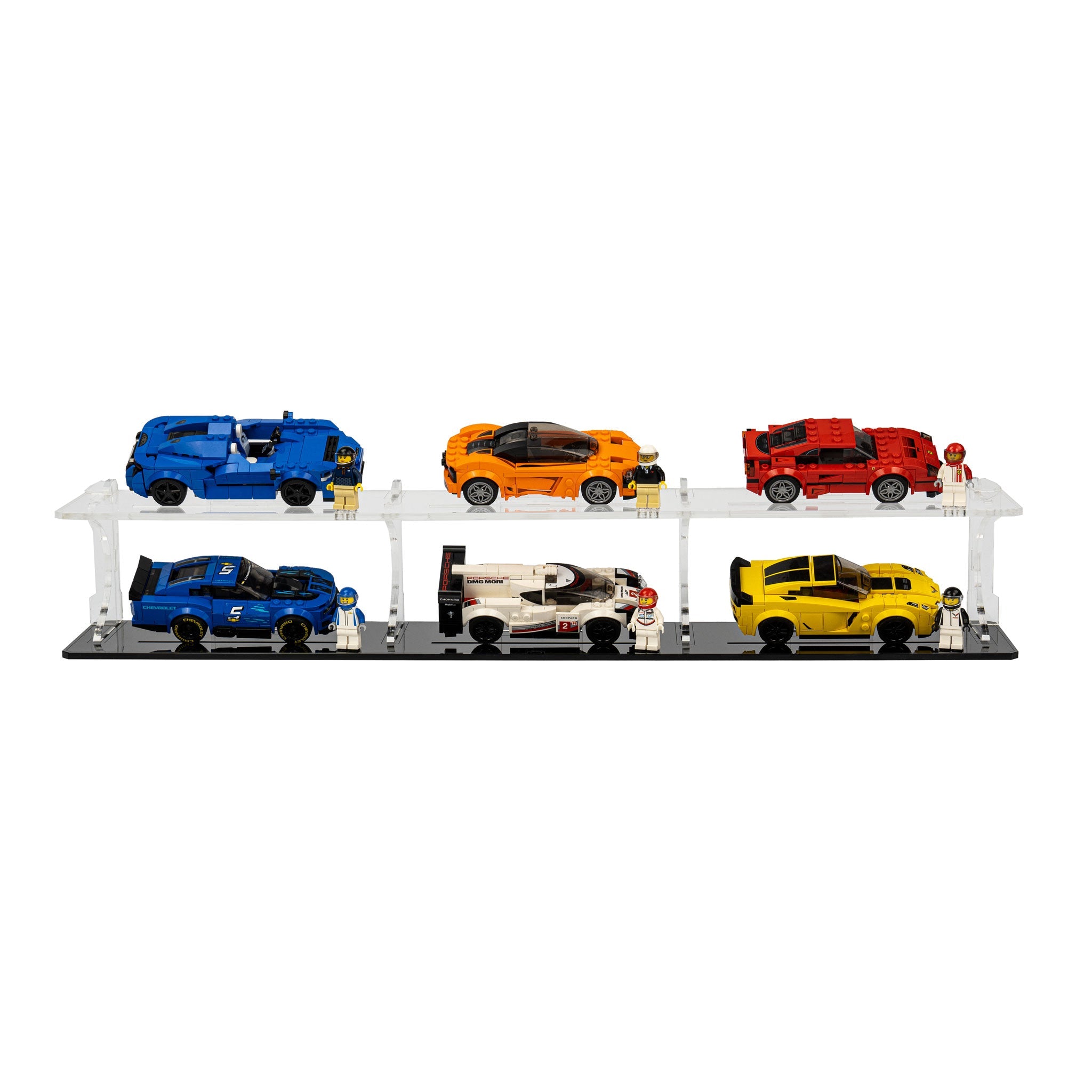 Display Stand for 6x LEGO® Speed Champions Cars (2x3)