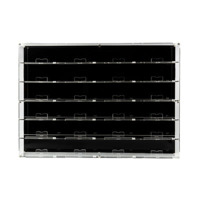 Wall mounted Display Case for 24x LEGO® Speed Champions Cars (6x4)