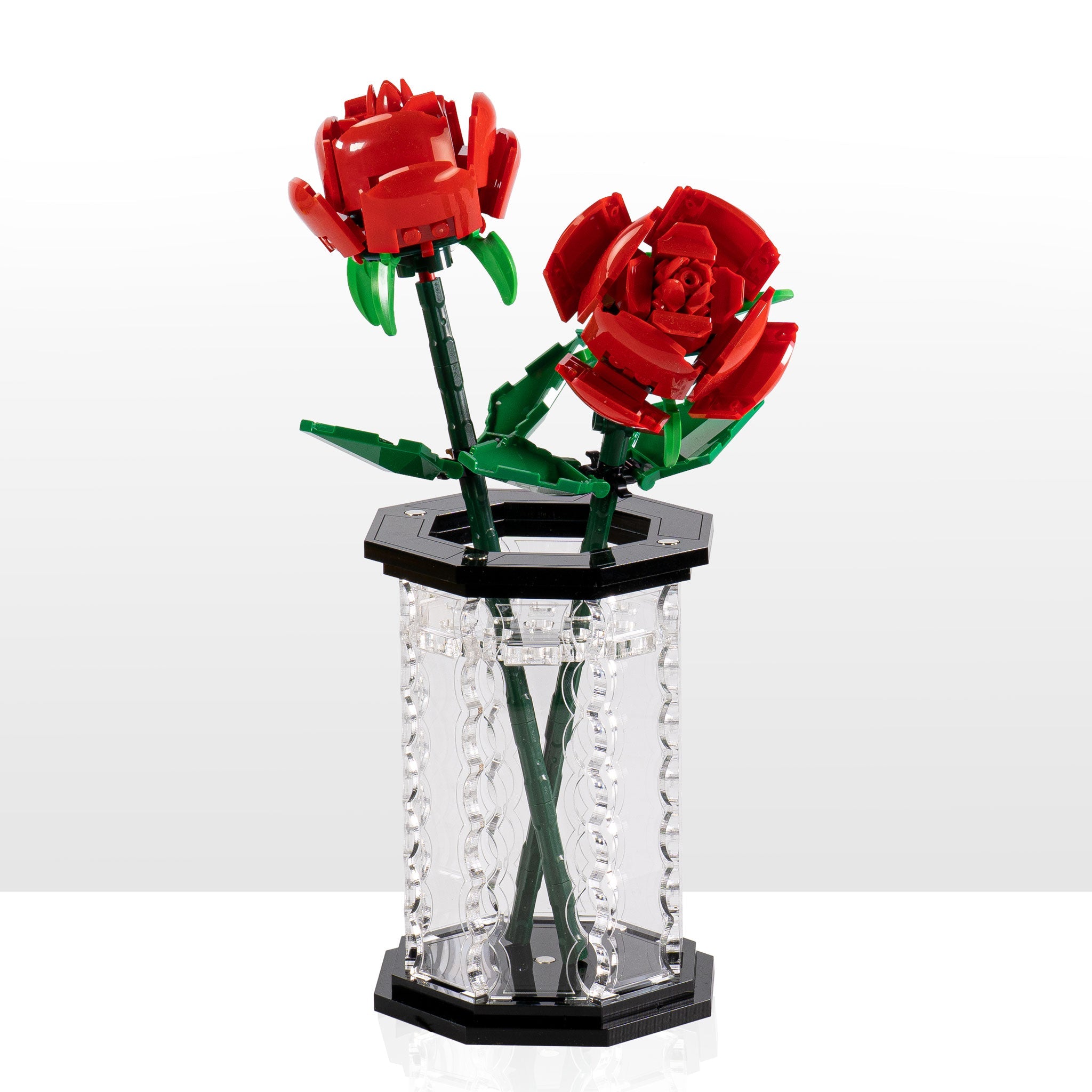 Display Vase for LEGO® Flowers - Black